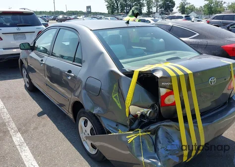 2007 Toyota Corolla Le from USA, damaged, VIN 2T1BR32E87C809111